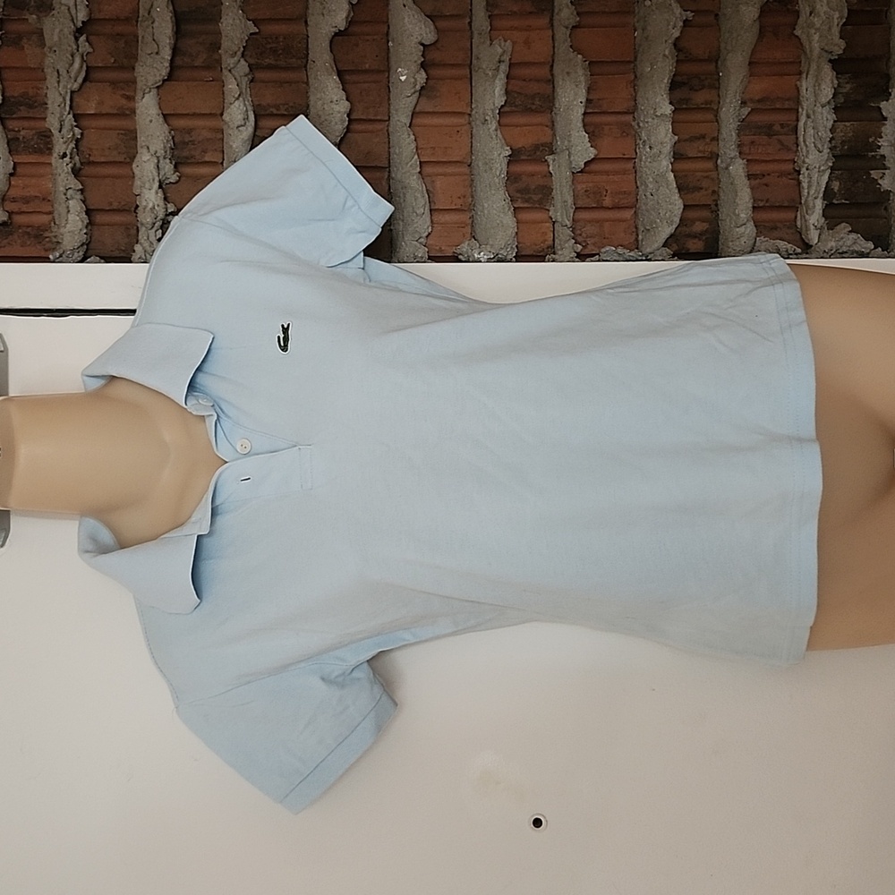Lacoste Light Blue Short Sleeve Polo Tee